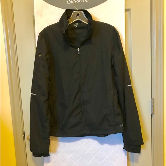 champion black rain jacket